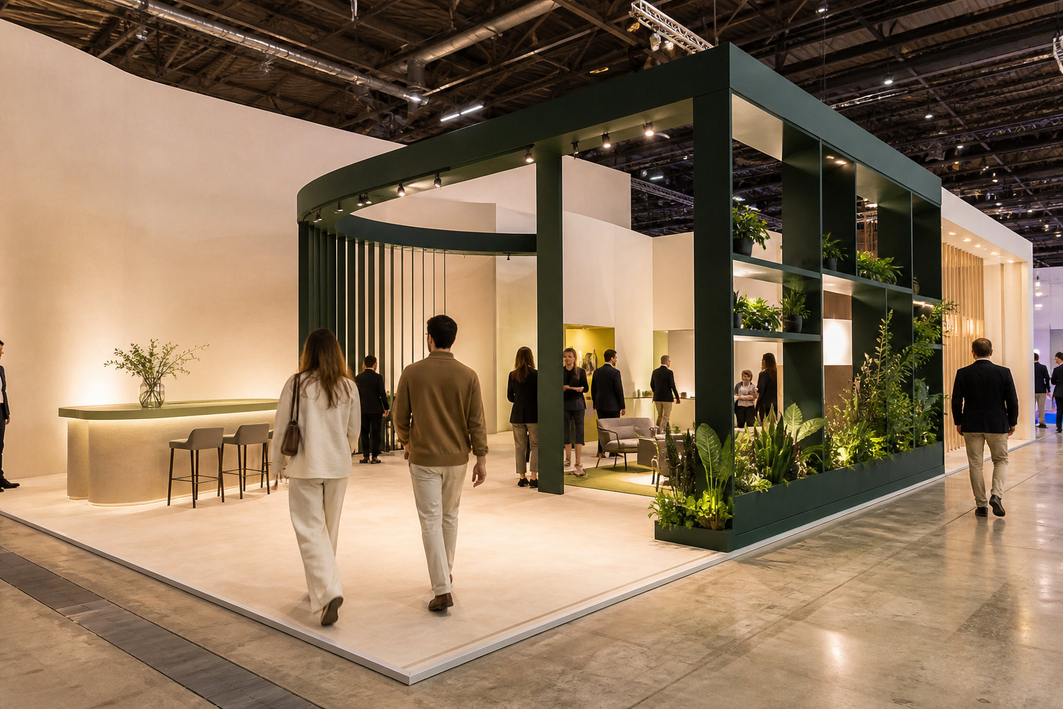 Stand creativo diseñado por LEONETIA